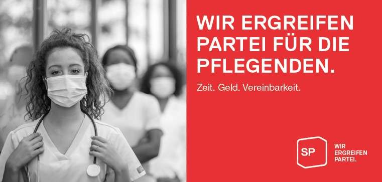 Wir ergreifen Partei für die Pflegenden.